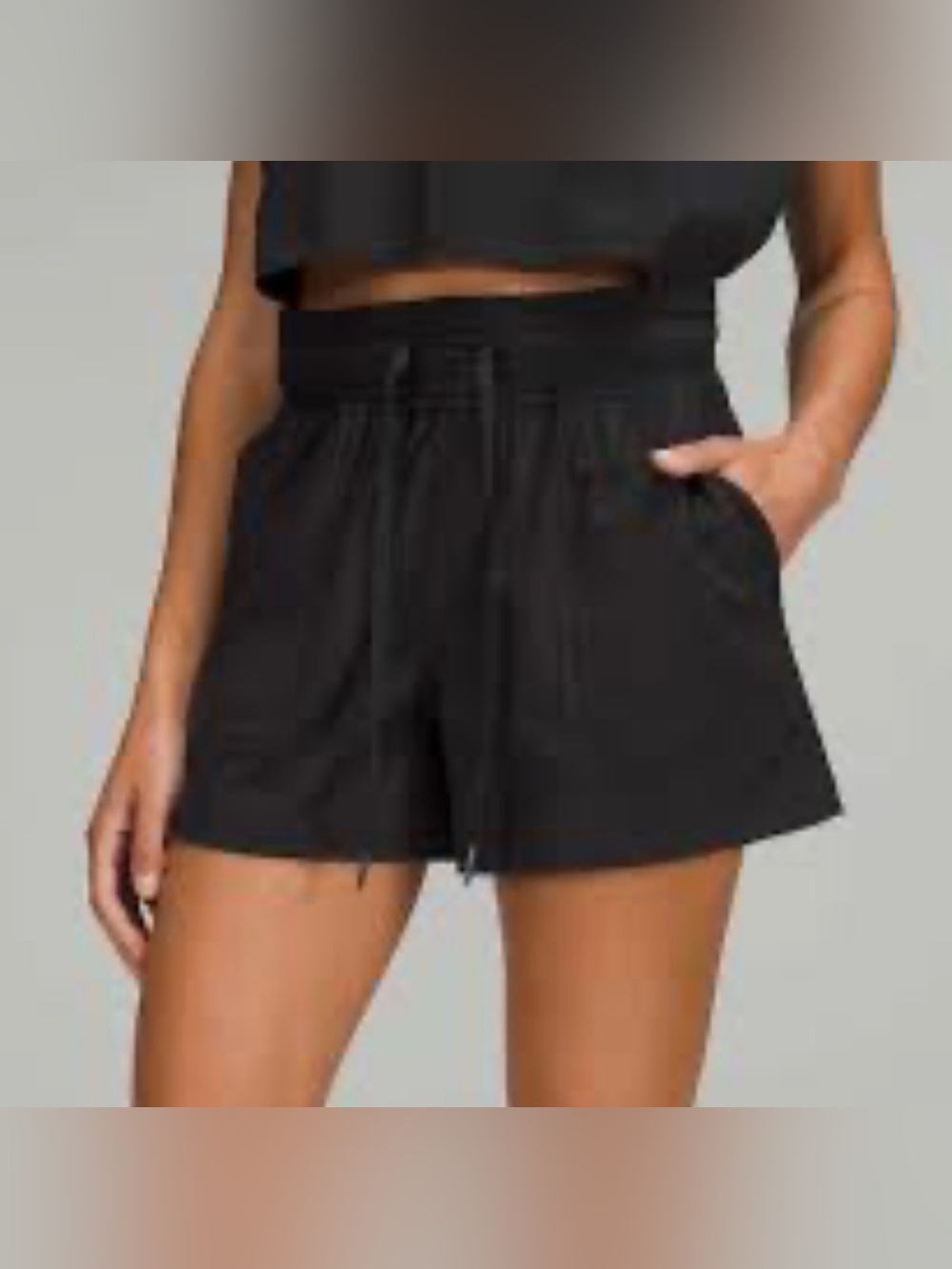 lululemon athletica Women's Dance Studio high rise Black Athletic Shorts size 4
